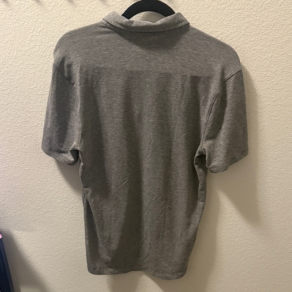 Lululemon Gray Evolution Performance Polo Shirt - image 3